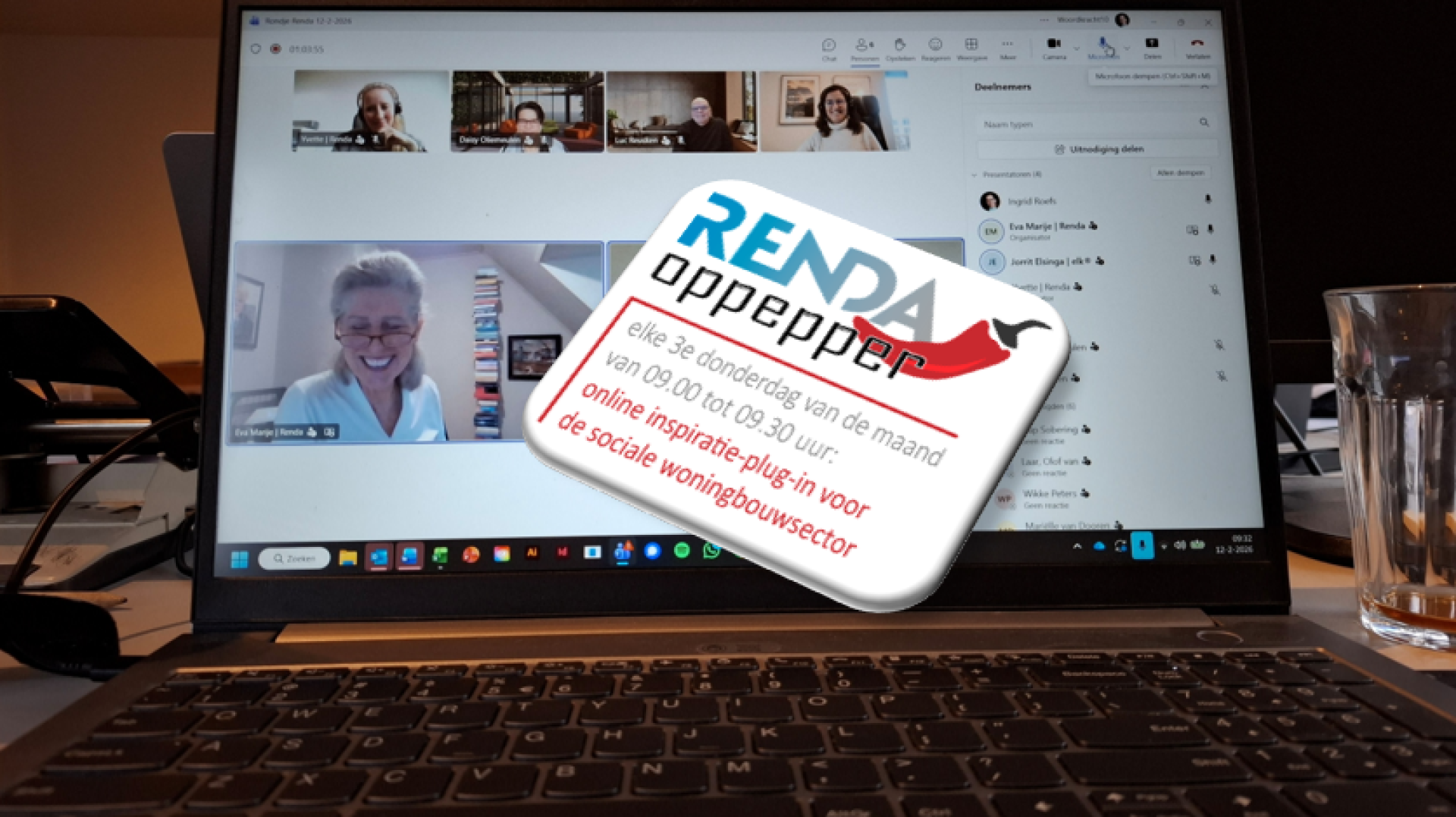 Renda Oppepper donderdag 17 september Rachida Oucheikh, directeur Tiwos.